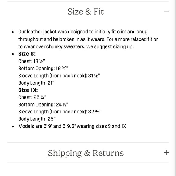 🤎ABLE Maha Leather Jacket ~ Whiskey ~ Small - Picture 15 of 16